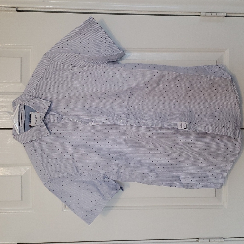 Denim & Flower Button up Shirt